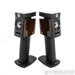 Focal Diablo Utopia Colour Evo Bookshelf Speakers; Walnut Pair w/ Stands (Used)