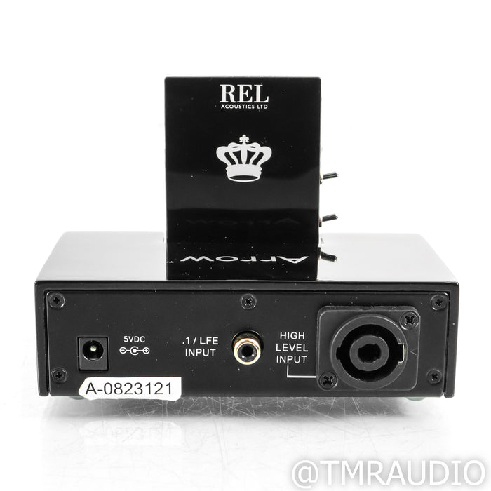 REL Acoustics T/7i  8" Powered Subwoofer; Piano White w/ Arrow 3