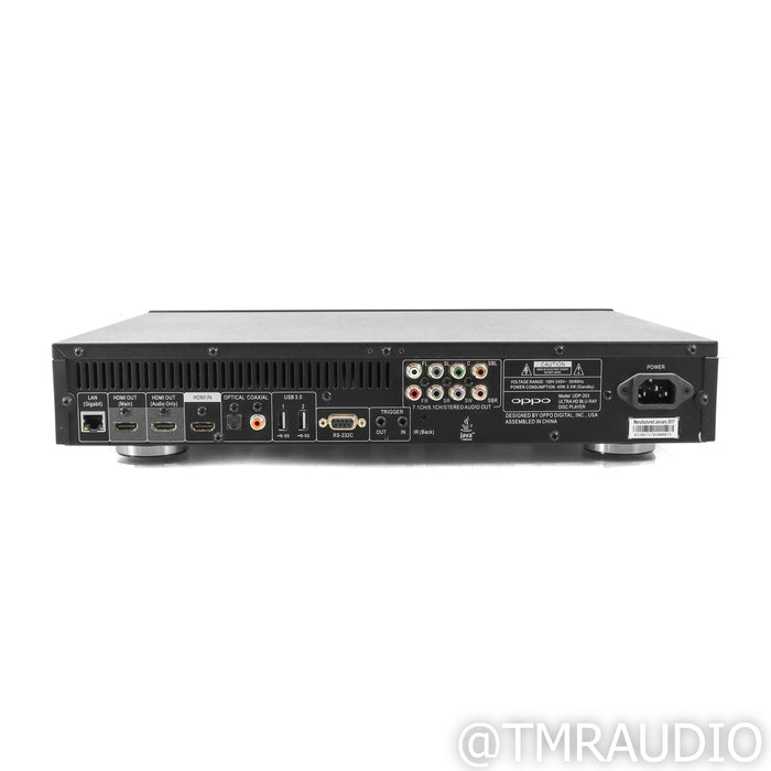 Oppo UDP-203 Universal Blu-ray Player; CD & SACD