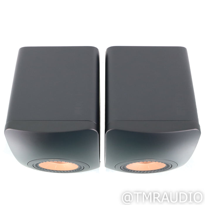 KEF LS50 Meta Bookshelf Speakers; Carbon Black Pair
