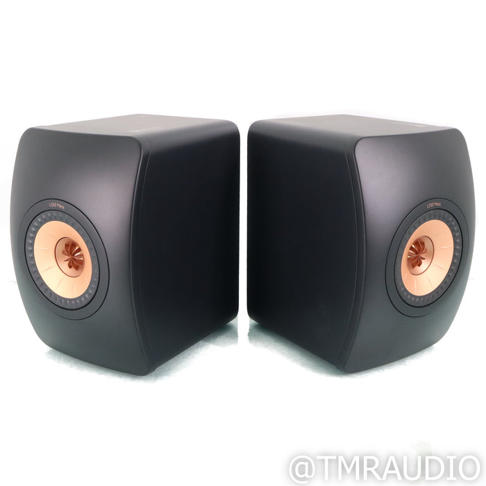 KEF LS50 Meta Bookshelf Speakers; Carbon Black Pair