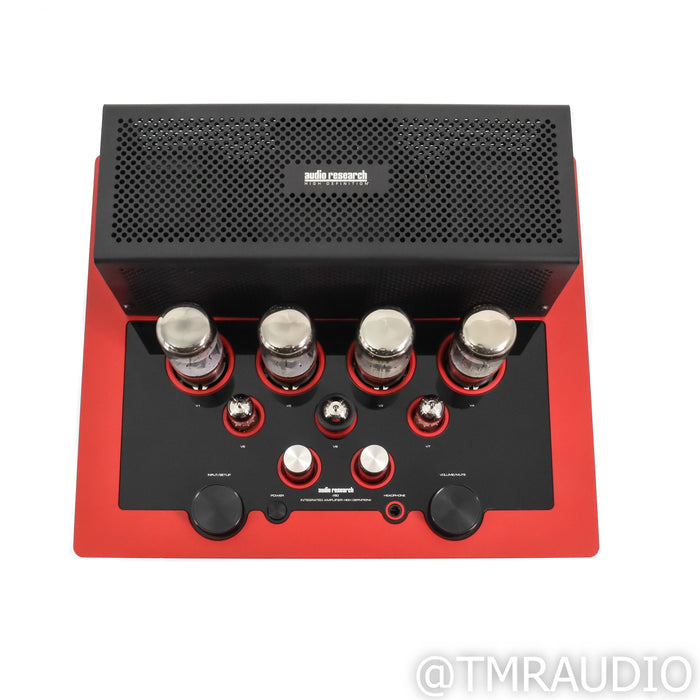 Audio Research I/50 Stereo Tube Integrated Amplifier; Red; DAC & Phono Upgrades