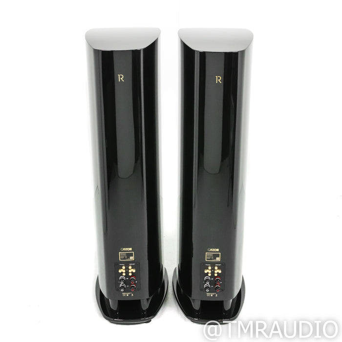 Canton Reference 3 Floorstanding Speakers; Piano Black (Open Box)
