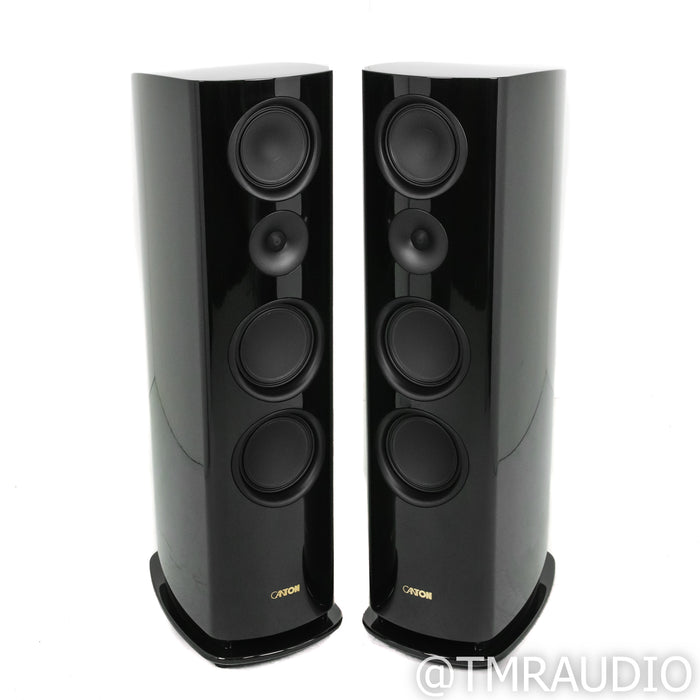 Canton Reference 3 Floorstanding Speakers; Piano Black (Open Box)