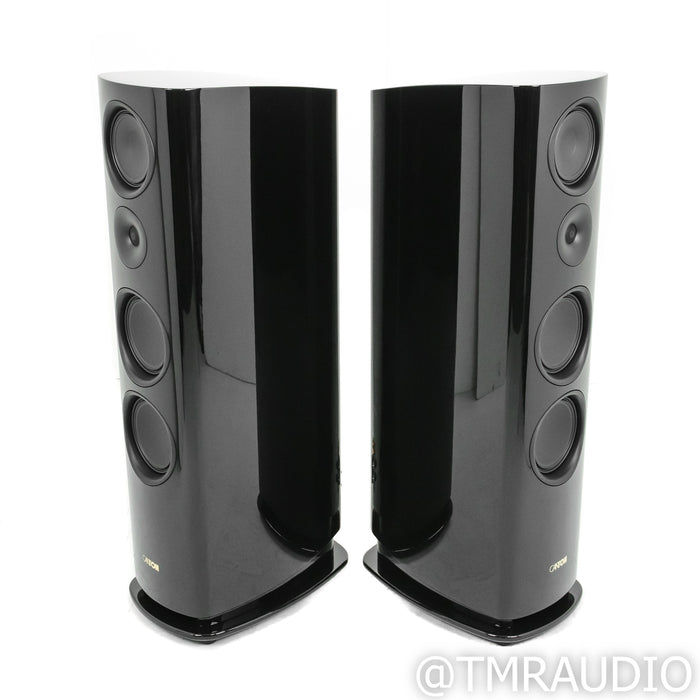 Canton Reference 3 Floorstanding Speakers; Piano Black (Open Box)