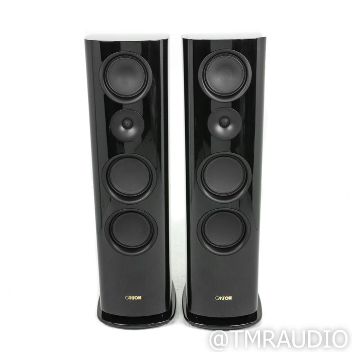 Canton Reference 3 Floorstanding Speakers; Piano Black (Open Box)
