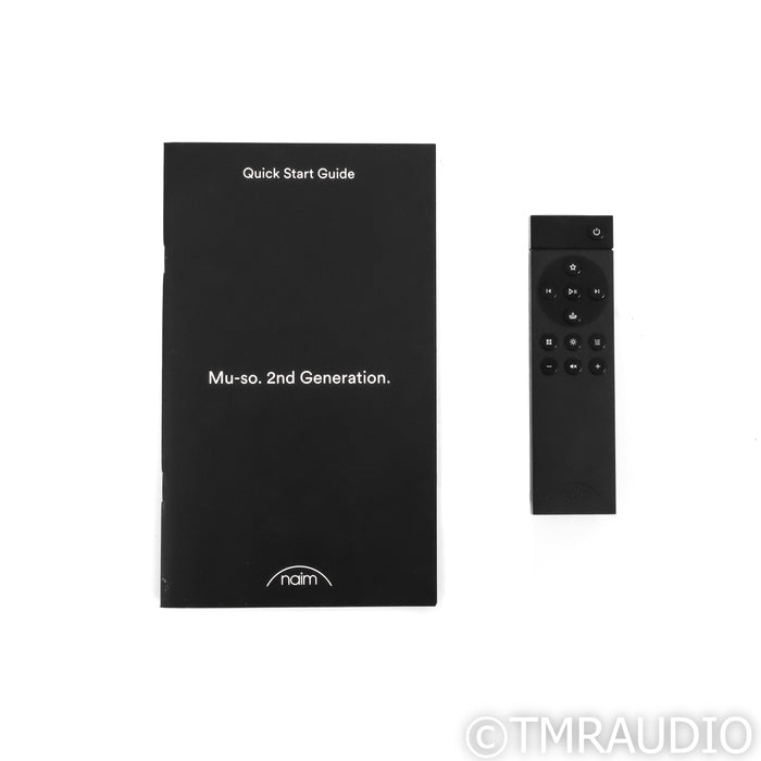 Naim Mu-so 2nd Gen Premium Wireless Speaker; Black