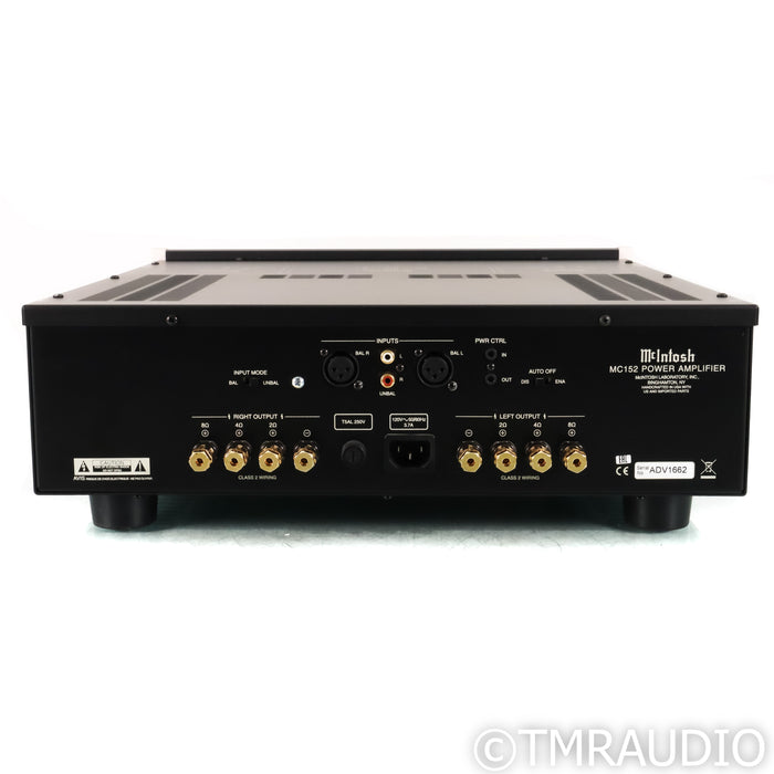 McIntosh MC152 Stereo Power Amplifier