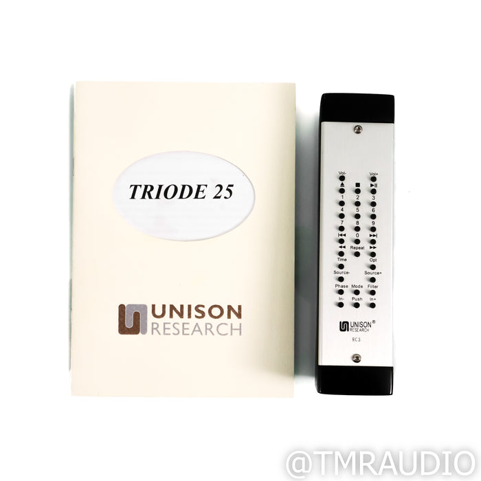 Unison Research Triode 25 Stereo Tube Integrated Amplifier
