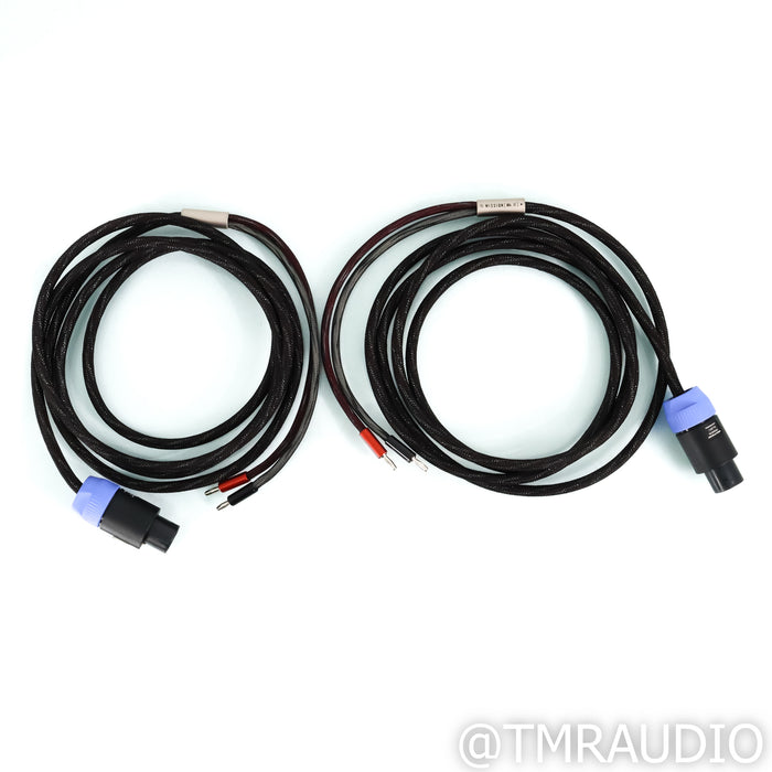 Zu Audio Mission MkII Speakon NL8 Speaker Cables; 2.8m Pair
