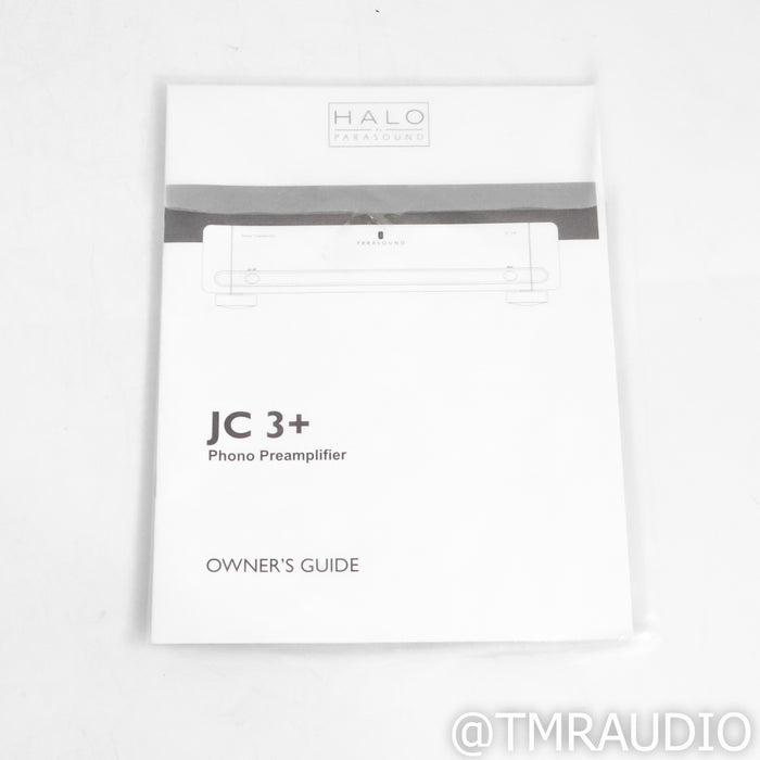 Parasound Halo JC 3+ MM & MC Phono Preamplifier