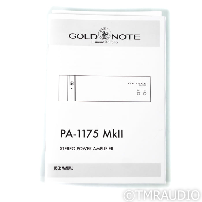 Gold Note PA-1175 MKII Stereo Power Amplifier