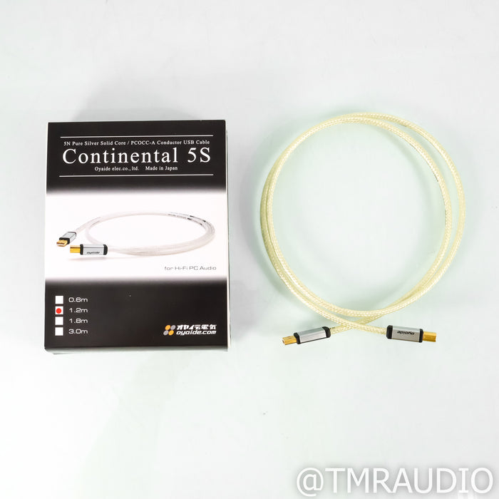 Oyaide Electric Continental 5s USB Cable; 1.2m Single
