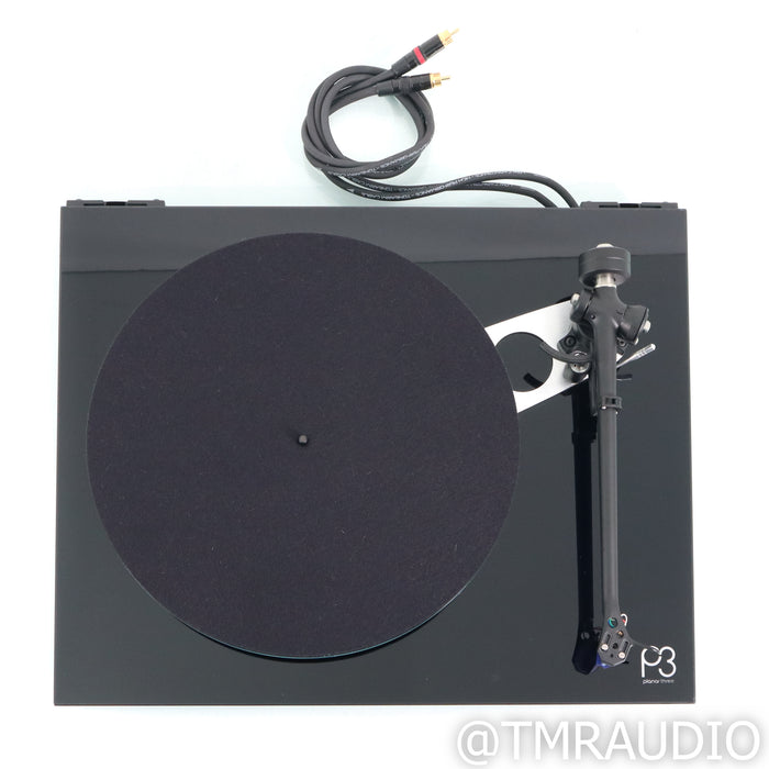 Rega Planar 3 Belt Drive Turntable with Ortofon 2M Blue MM Cartridge