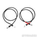 Tellurium Q Ultra Black XLR Cables; 1.5m Pair Balanced Interconnects