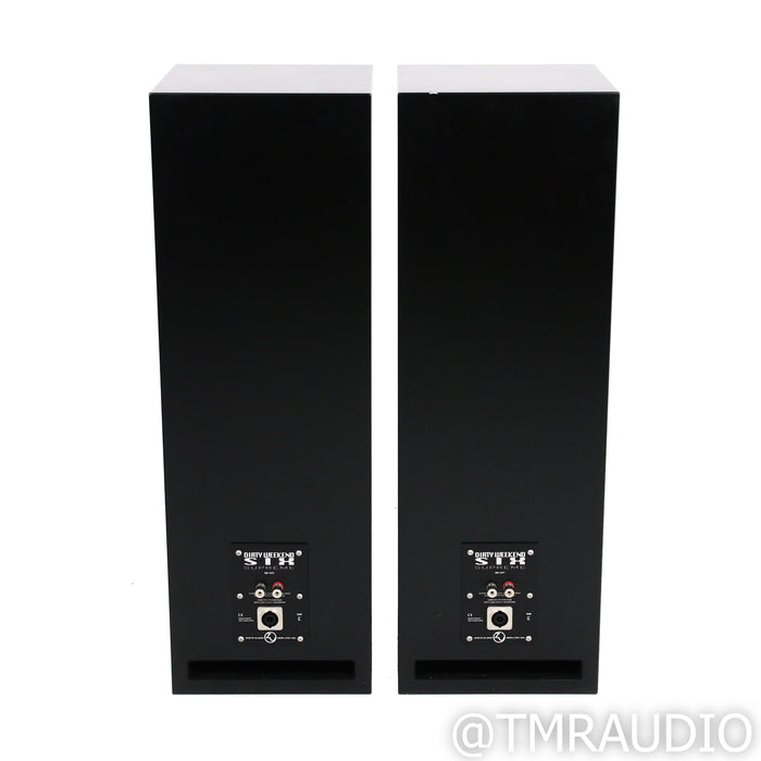 Zu Audio Dirty Weekend Six Supreme Floorstanding Speakers; DW6; Black Satin Pair