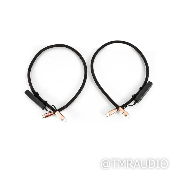 AudioQuest Pegasus XLR Cables; 1m Pair Balanced Interconnects; 72v DBS
