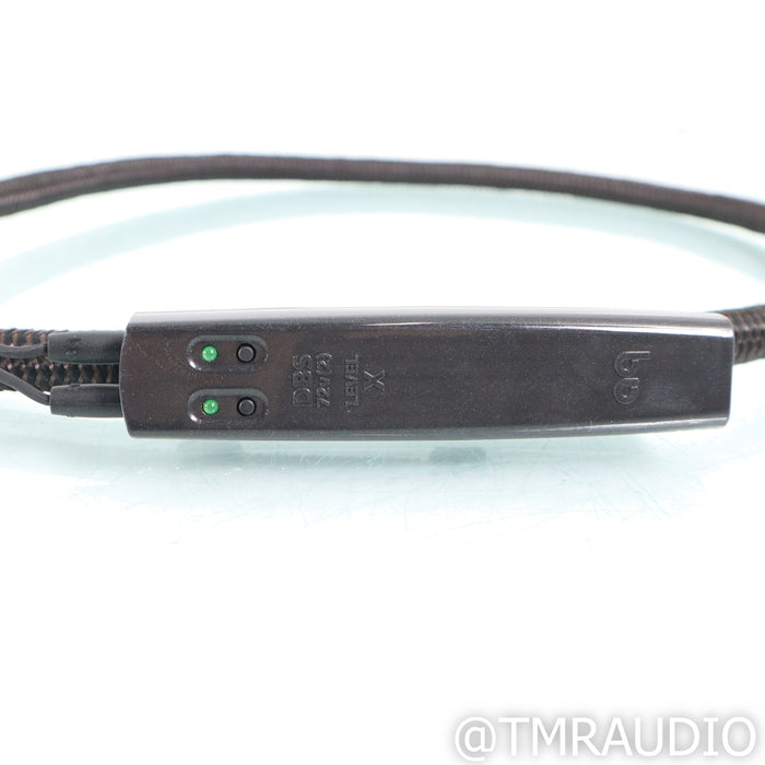 AudioQuest Pegasus XLR Cables; 1m Pair Balanced Interconnects; 72v DBS