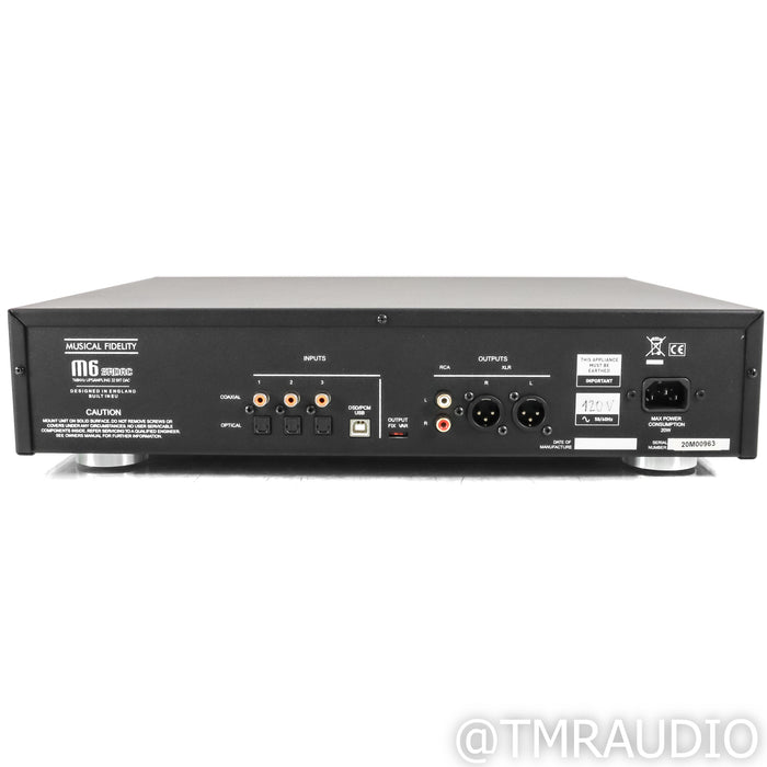 Musical Fidelity M6sR DAC; D/A Converter