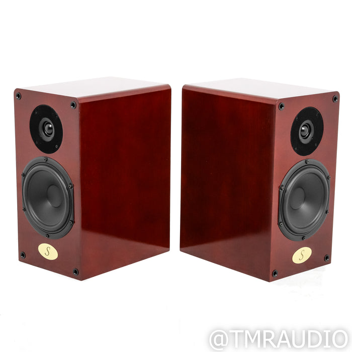Nola Boxer S3 Bookshelf Speakers; Gloss American Cherry Pair
