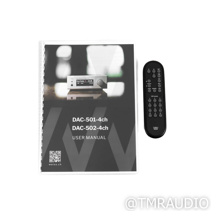 Weiss DAC501 Mk2 4-Ch DAC; D/A Converter
