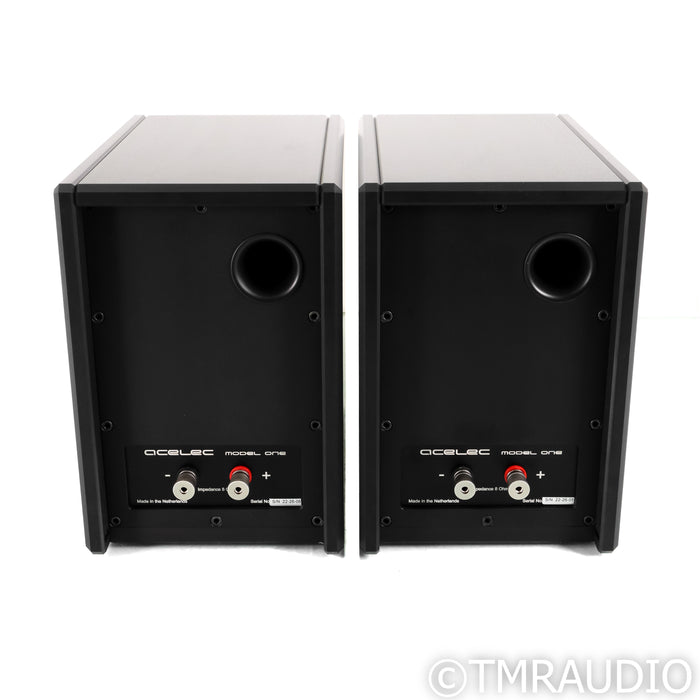 Acelec Audio Model One Bookshelf Speakers; Black Pair