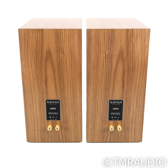 Xavian Aria Bookshelf Speakers; Walnut Pair