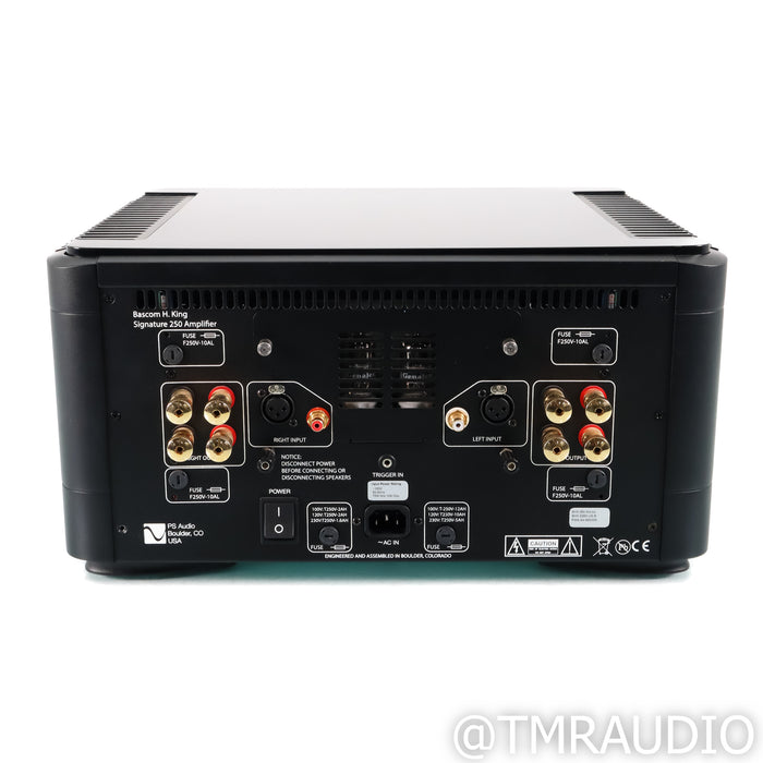 PS Audio BHK Signature 250 Stereo Tube Hybrid Power Amplifier