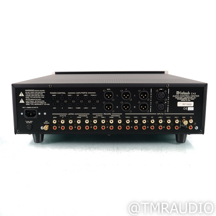 McIntosh C42 Stereo Preamplifier; MM Phono