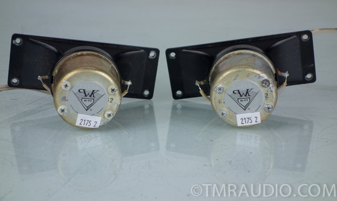 Klipsch K-77 Horn-Loaded Tweeter Pair