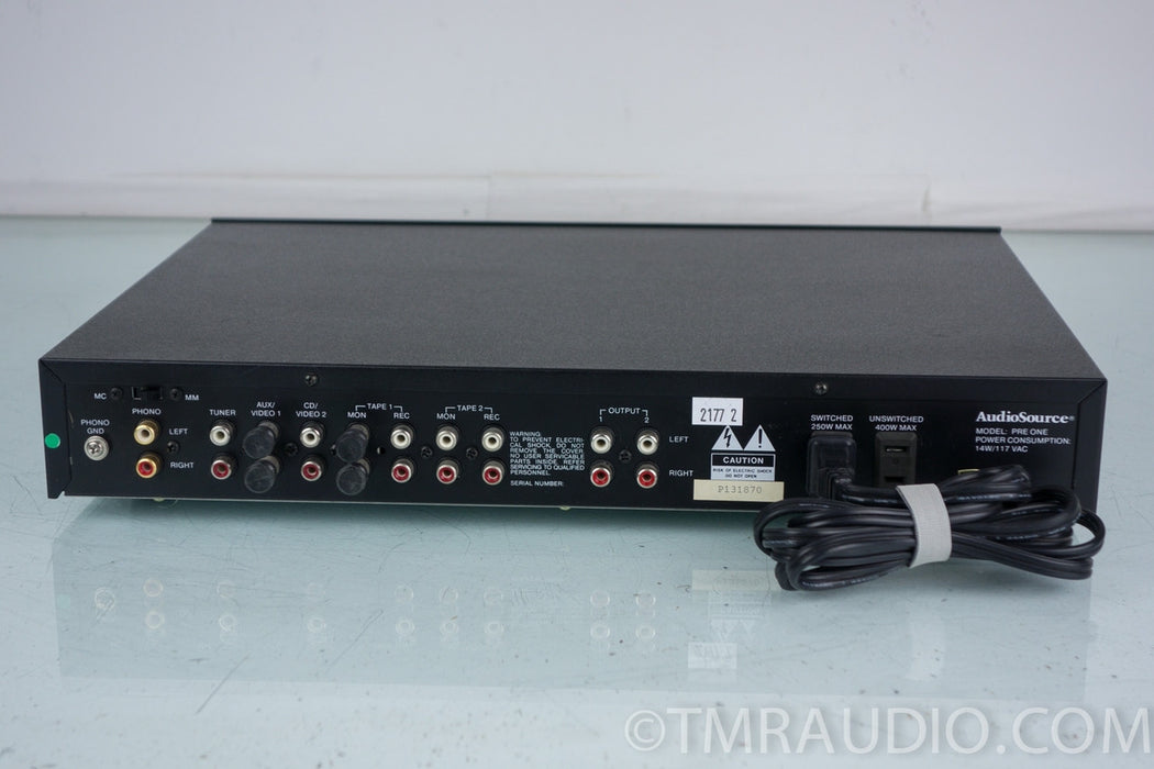 AudioSource Pre One Stereo Preamplifier / Preamp