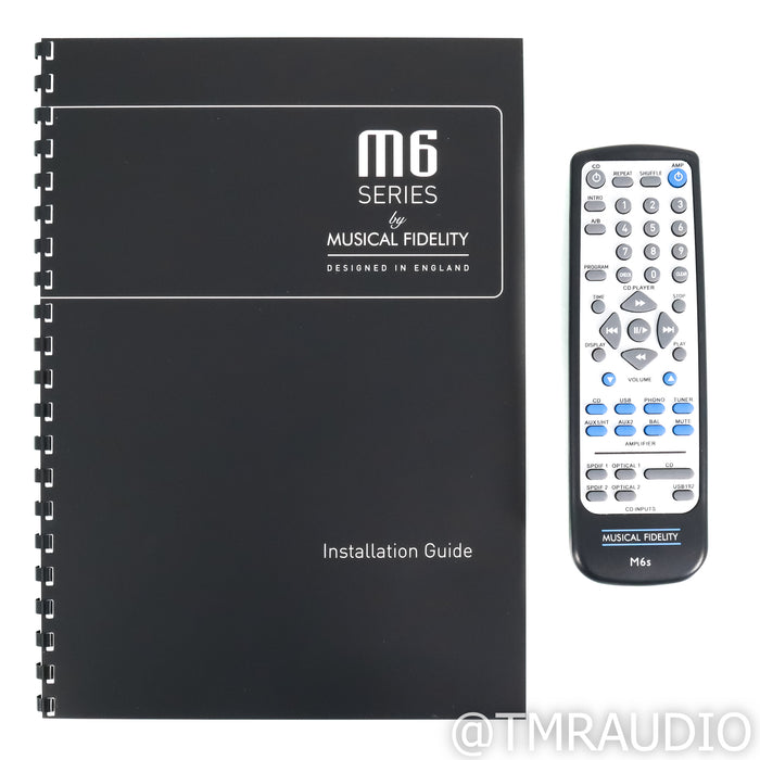 Musical Fidelity M6si Stereo Integrated Amplifier; MM & MC Phono (Open Box)