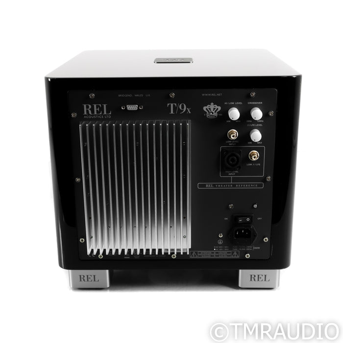 REL Acoustics T/9x 10" Powered Subwoofer; Piano Black (Mint / Unused)