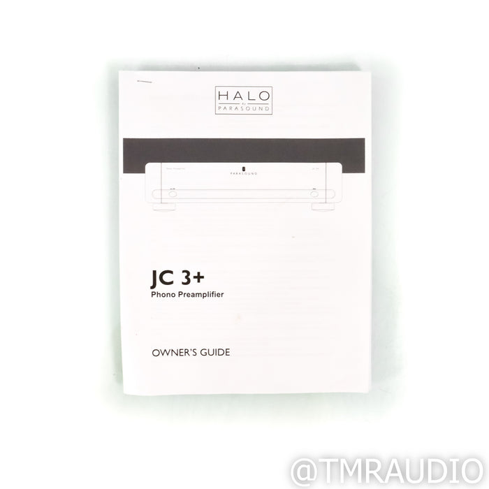 Parasound Halo JC 3+ MM & MC Phono Preamplifier
