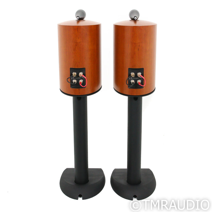 Bowers & Wilkins 805S Bookshelf Speakers; Cherrywood Pair w/ Stands
