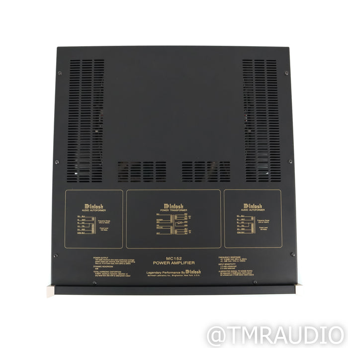 McIntosh MC152 Stereo Power Amplifier