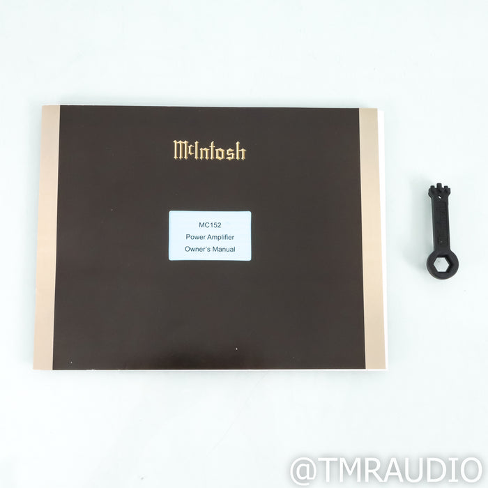 McIntosh MC152 Stereo Power Amplifier