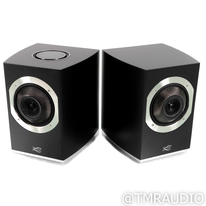 Cabasse Rialto Wireless Active Bookshelf Speakers; Black Pair