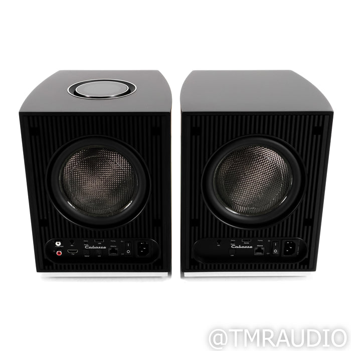 Cabasse Rialto Wireless Active Bookshelf Speakers; Black Pair