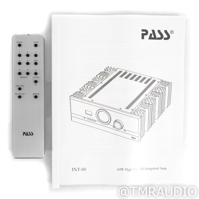 Pass Labs INT-60 Stereo Integrated Amplifier