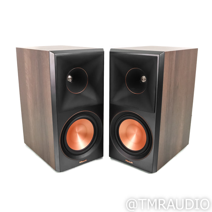 Klipsch RP-600M II Bookshelf Speakers; Walnut Pair