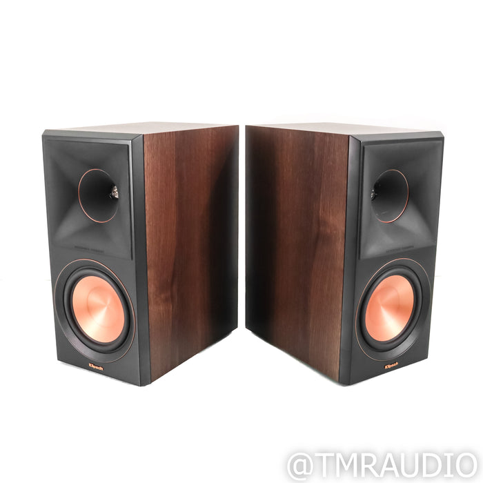 Klipsch RP-600M II Bookshelf Speakers; Walnut Pair