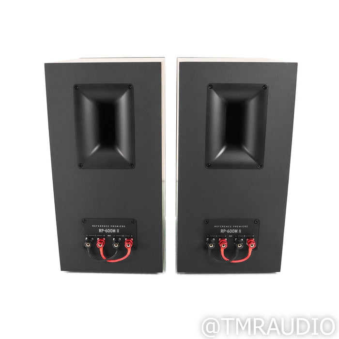Klipsch RP-600M II Bookshelf Speakers; Walnut Pair