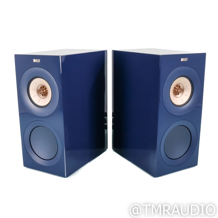 KEF R3 Meta Bookshelf Speakers; Indigo Gloss Pair
