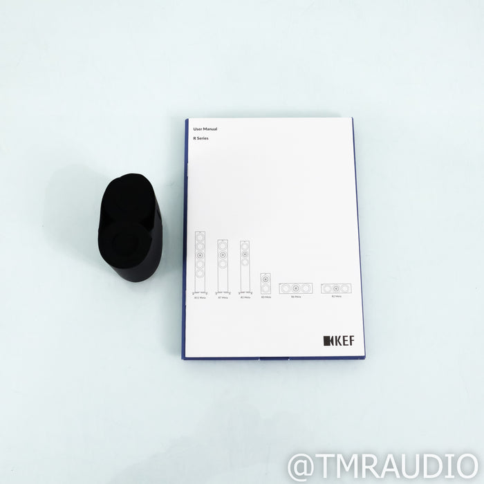 KEF R3 Meta Bookshelf Speakers; Indigo Gloss Pair