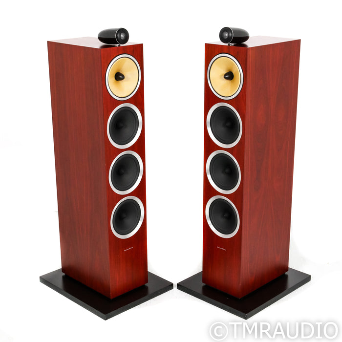 Bowers & Wilkins CM10 S2 Floorstanding Speakers; Rosenut Pair