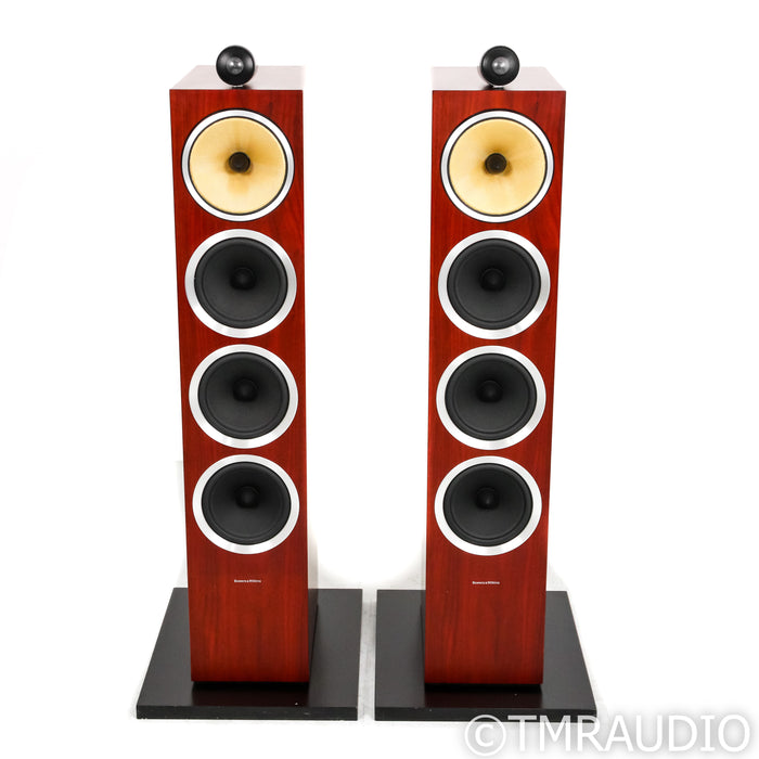Bowers & Wilkins CM10 S2 Floorstanding Speakers; Rosenut Pair