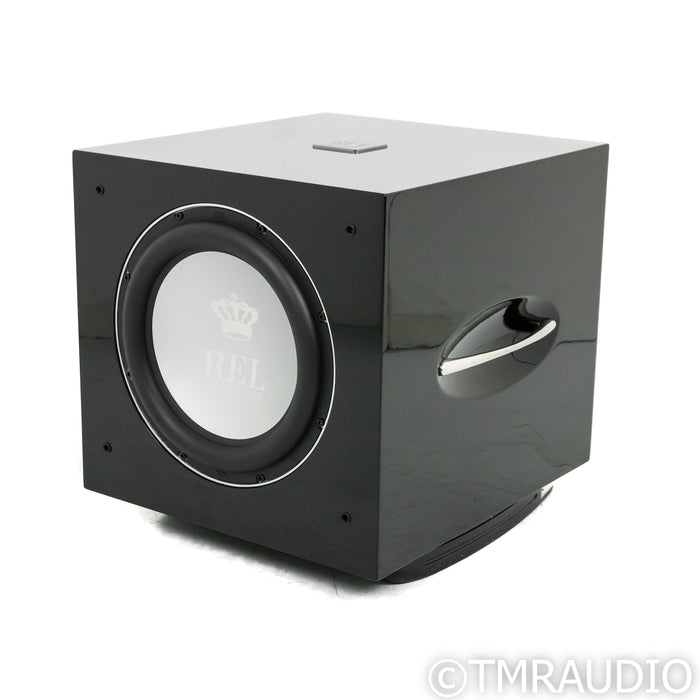 REL Acoustics S/812 12" Powered Subwoofer; Piano Black