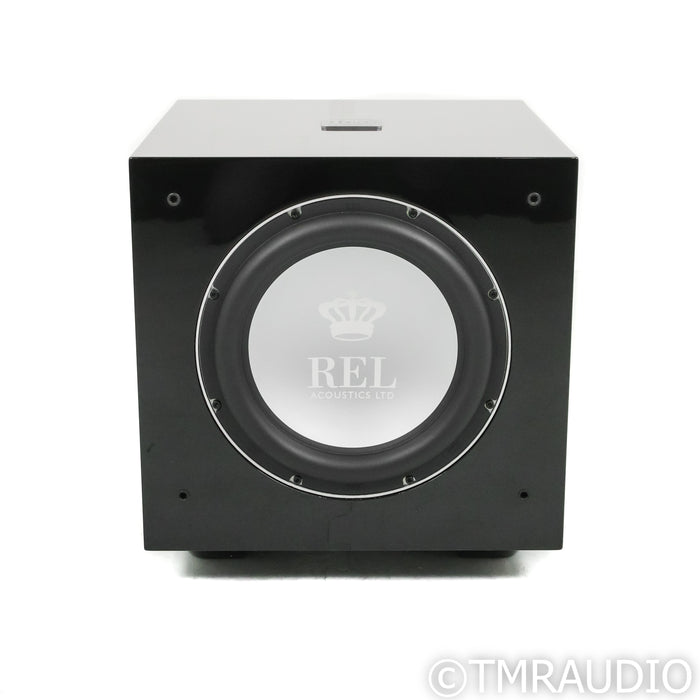 REL Acoustics S/812 12" Powered Subwoofer; Piano Black
