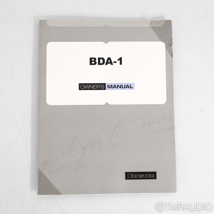 Bryston BDA-1 DAC; D/A Converter